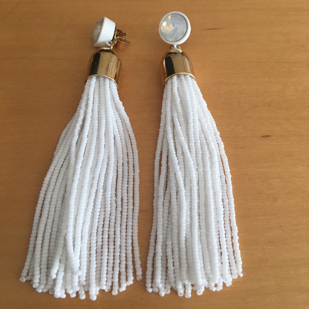 J. Crew Tassle Earrings